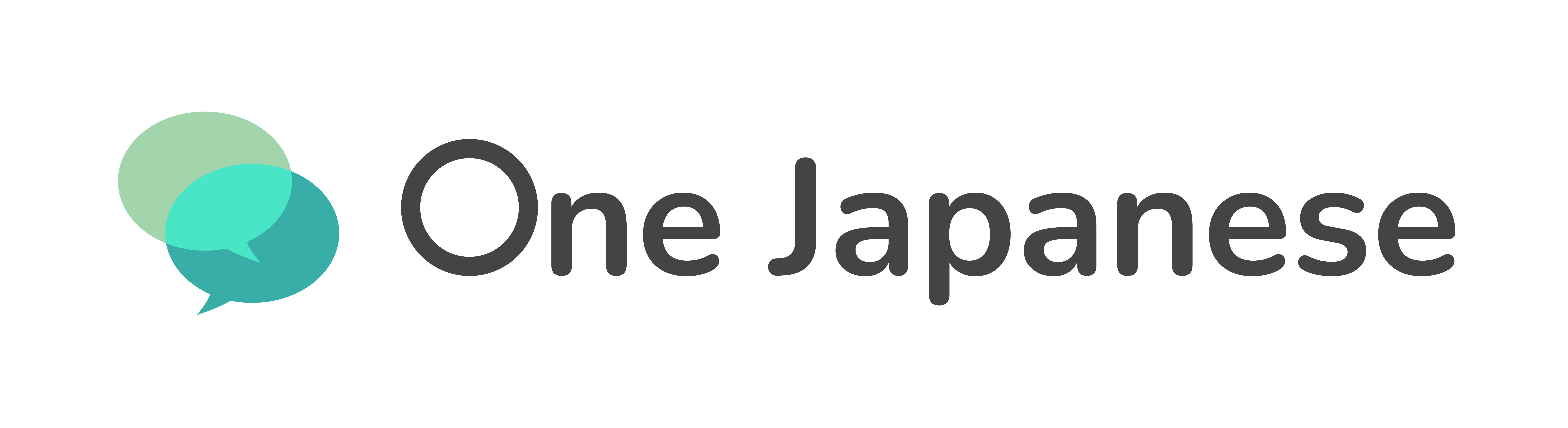 One Japanese ロゴ